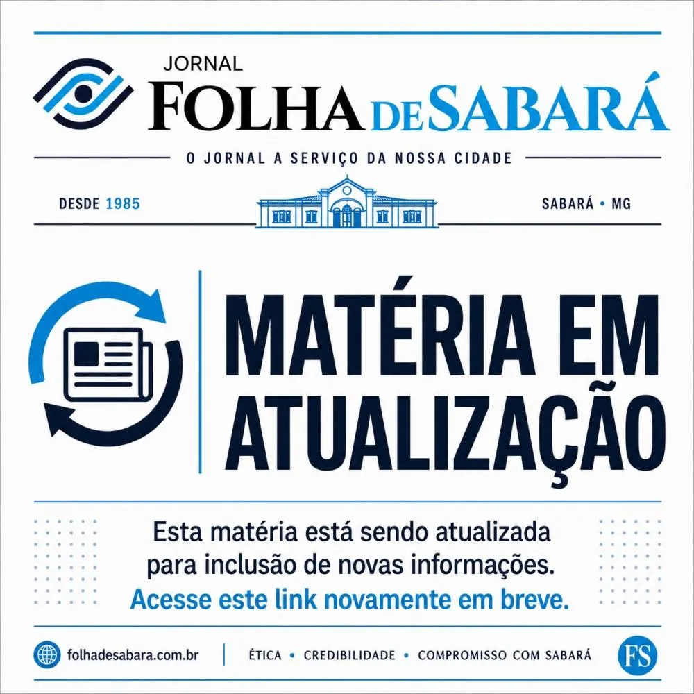 Prefeitura de Sabará suspende atividades de empresa por falta de licença ambiental