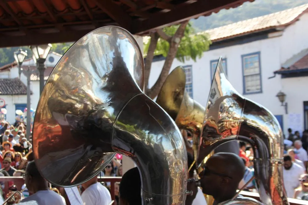 Encontro de Bandas de Sabará reúne 14 corporações musicais na Praça Santa Rita