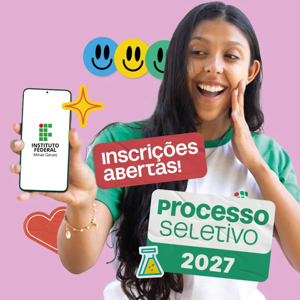IFMG abre inscrições para Processo Seletivo 2027 com vagas gratuitas em Sabará e outras cidades de Minas