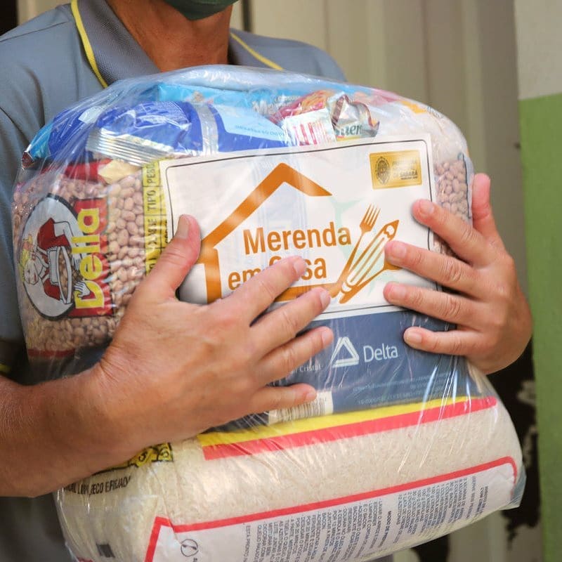 Merenda em casa: Prefeitura define o cronograma da etapa de abril de 2021