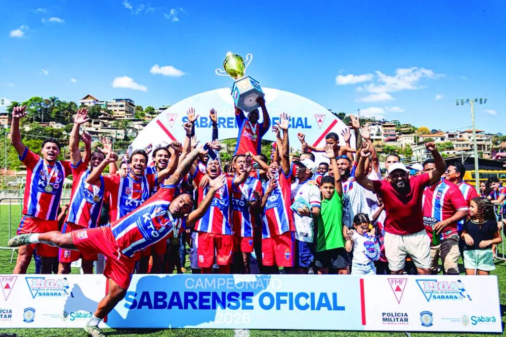 O Vila Rica é bicampeão da Série A Sabarense - Foto: Willian Douglas | @willian_clicks