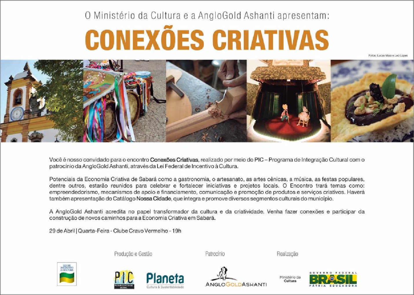 Sabará recebe o Conexões Criativas