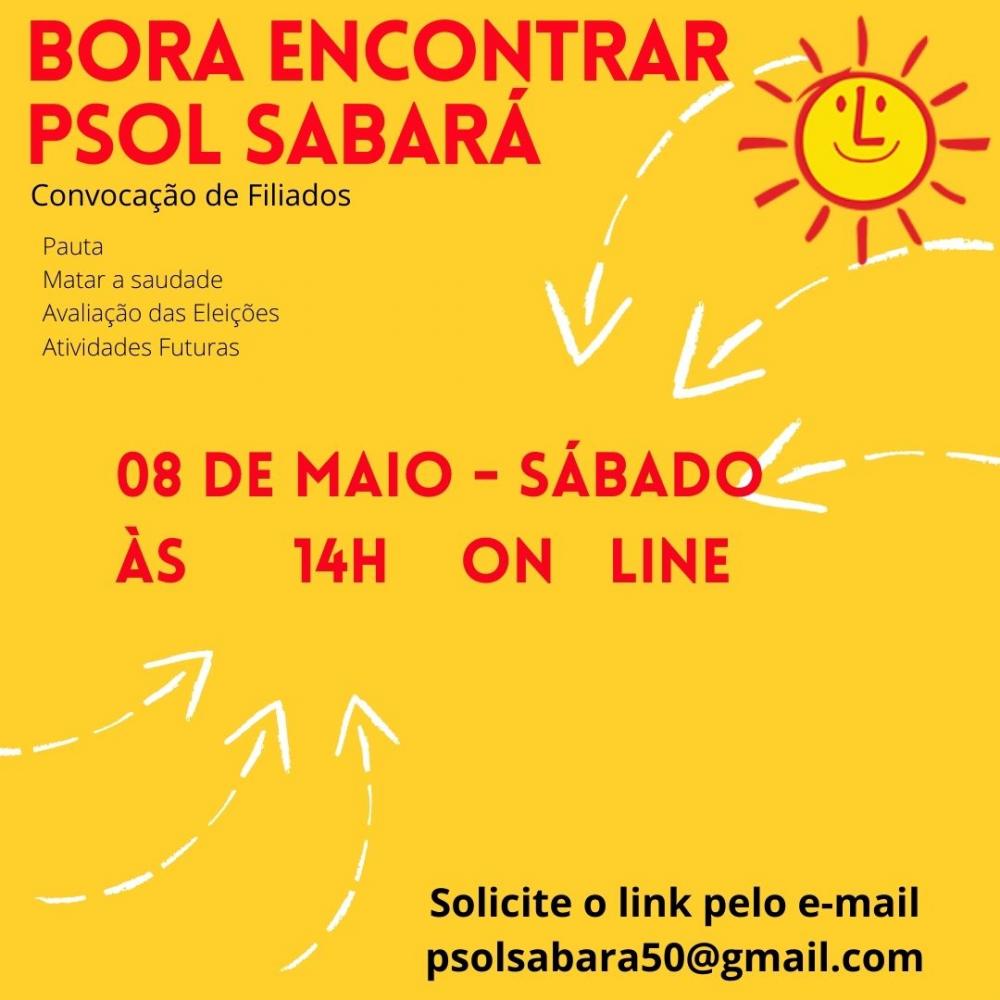 Bora encontrar PSOL de Sabará