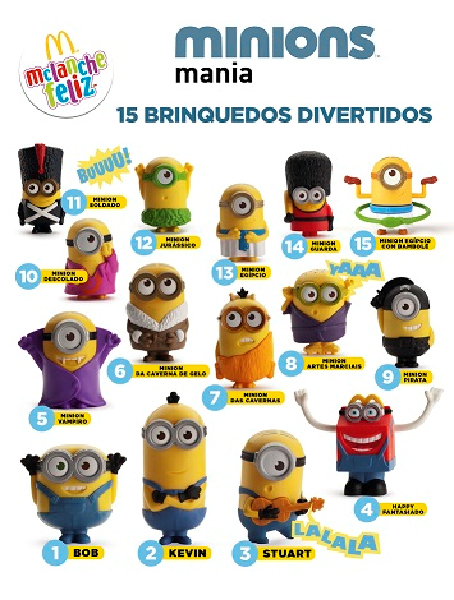 McLanche Feliz lança campanha inspirada nos Minions