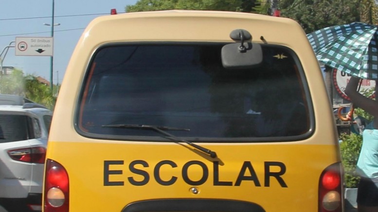 Transporte escolar terá cadeirinha para crianças 