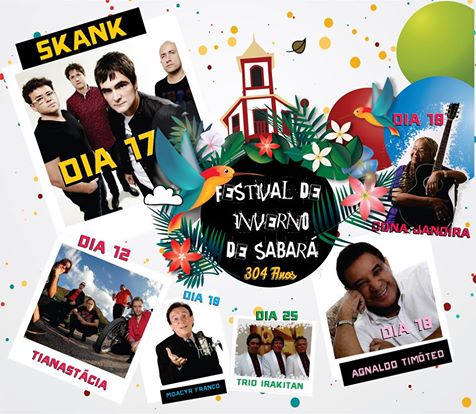 Sabará 304 anos - Quem ganha o presente é você!