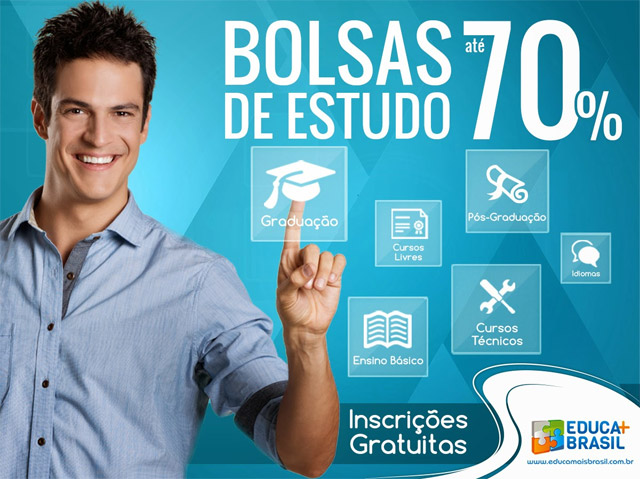 Bolsas de estudo para 2015.2 estão disponíveis em Sabará