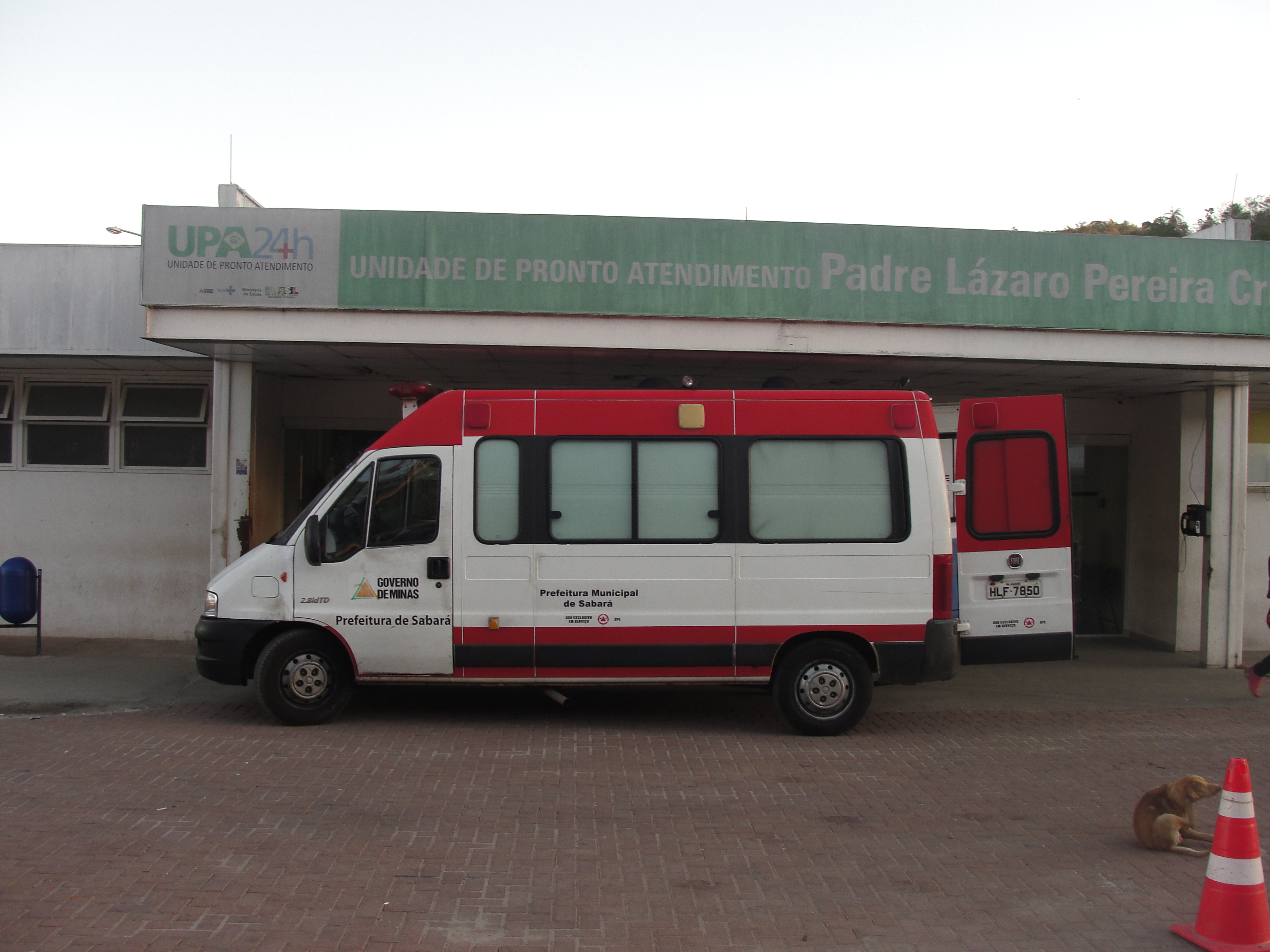 Apenas uma ambulância para atender sabarenses