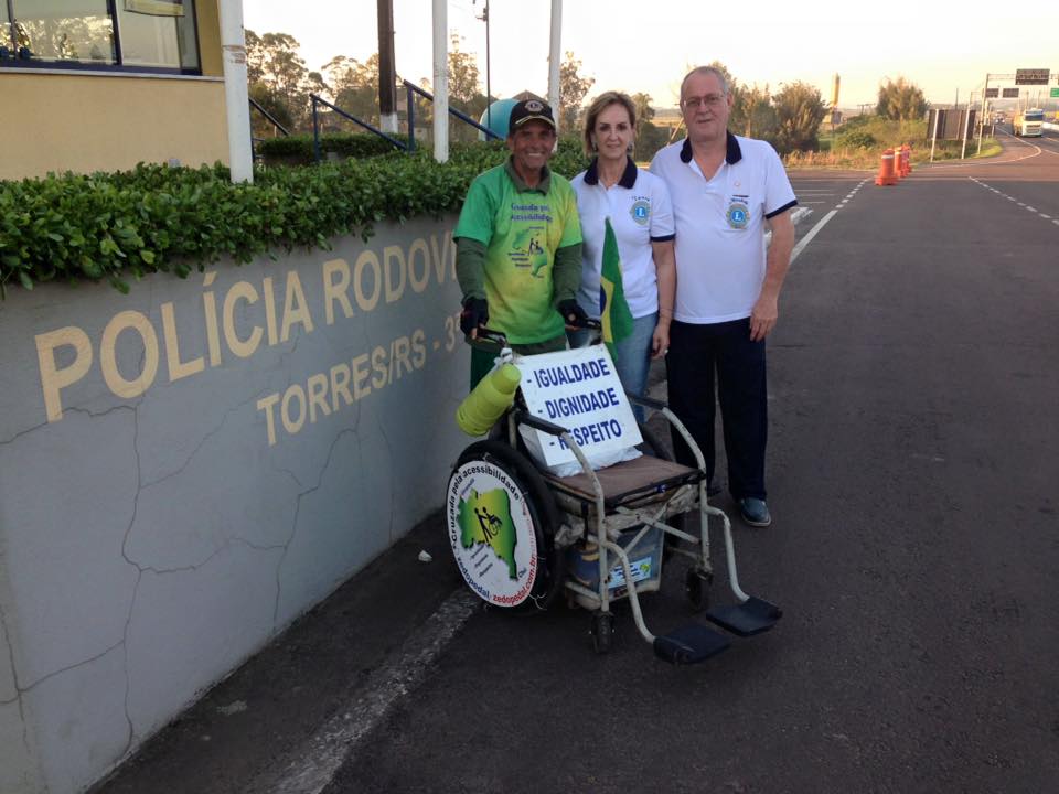 Zé do Pedal sai hoje de Porto Alegre rumo ao Chui